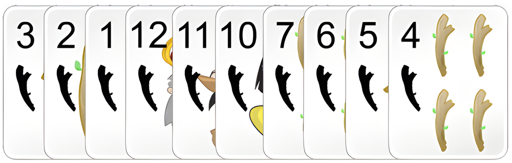 Hierarquia completa das cartas no Truco Paulista — do 3 (mais forte) ao 4 (mais fraca)